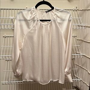 Elegant Zara Cream Blouse